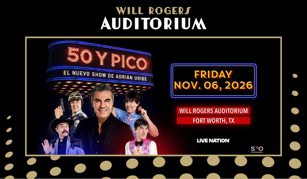 Adrian Uribe concert tour poster 2026